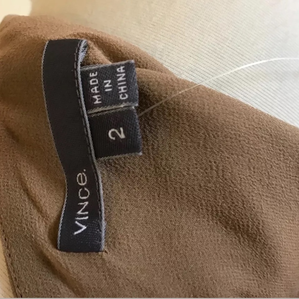 Vince Silk Shift Dress - Picture 3 of 7